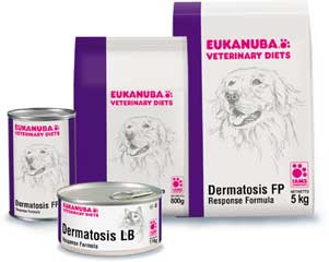 eukanuba veterinary diet dermatosis fp response